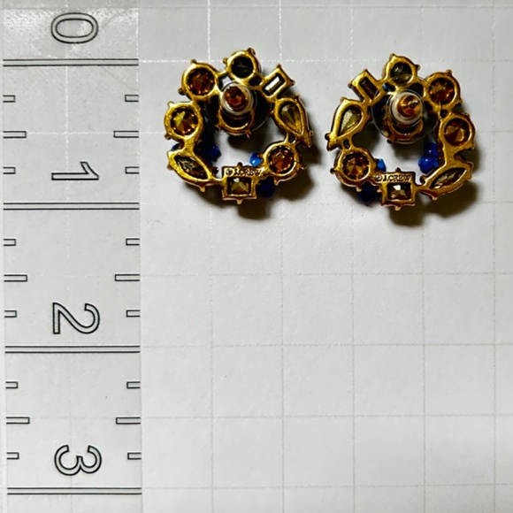 Floral Wreath Stud Earrings (J. Crew) - Picture 5 of 5